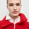 Strickjacke mit Hemdkragen Strickjacke mit Hemdkragen