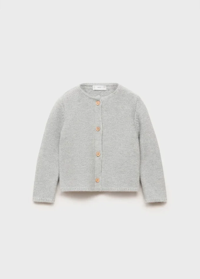 Strickjacke mit Knöpfen Strickjacke mit Knöpfen