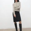 Strickjacke mit Knöpfen Strickjacke mit Knöpfen