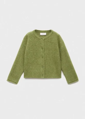 Strickjacke mit Knöpfen