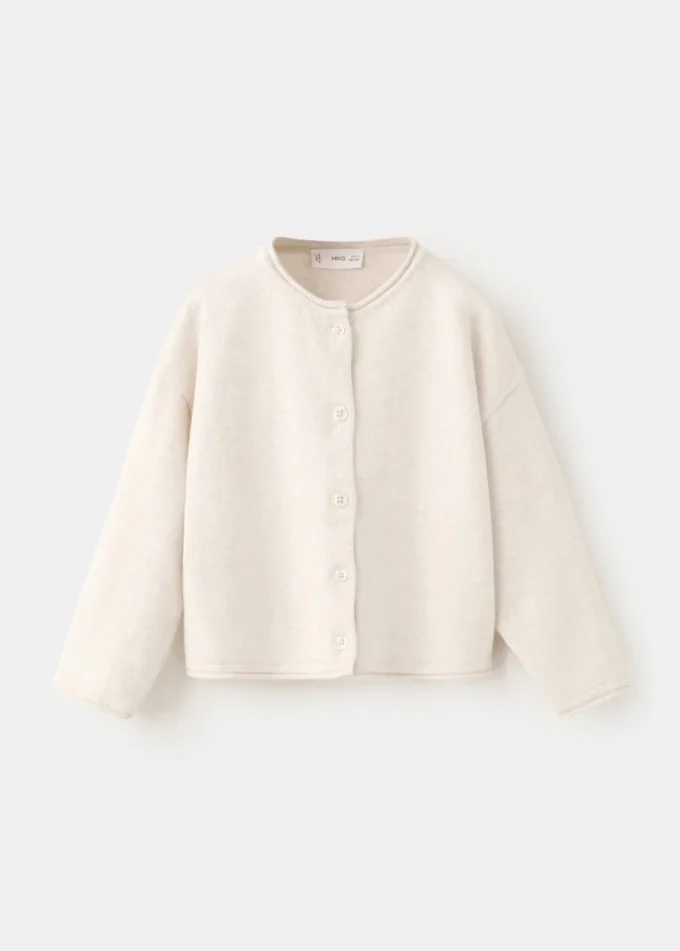 Strickjacke mit Knöpfen