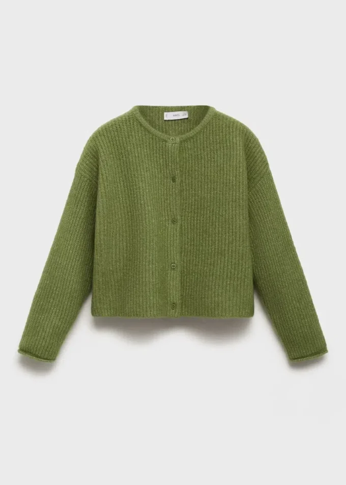 Strickjacke mit Knöpfen Strickjacke mit Knöpfen