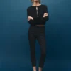 Strickjacke mit Kunstfellbündchen Strickjacke mit Kunstfellbündchen