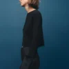 Strickjacke mit Kunstfellbündchen Strickjacke mit Kunstfellbündchen