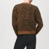 Strickjacke mit Leopardenmuster Strickjacke mit Leopardenmuster