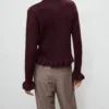 Strickjacke mit Rüschen Strickjacke mit Rüschen