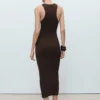 Strickkleid mit Neckholder-Ausschnitt