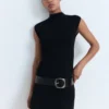 Strickkleid mit Rollkragen Strickkleid mit Rollkragen