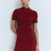 Strickkleid mit Rollkragen Strickkleid mit Rollkragen