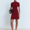 Strickkleid mit Rollkragen Strickkleid mit Rollkragen