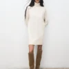 Strickkleid mit Rollkragen Strickkleid mit Rollkragen