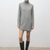 Strickkleid mit Rollkragen Strickkleid mit Rollkragen