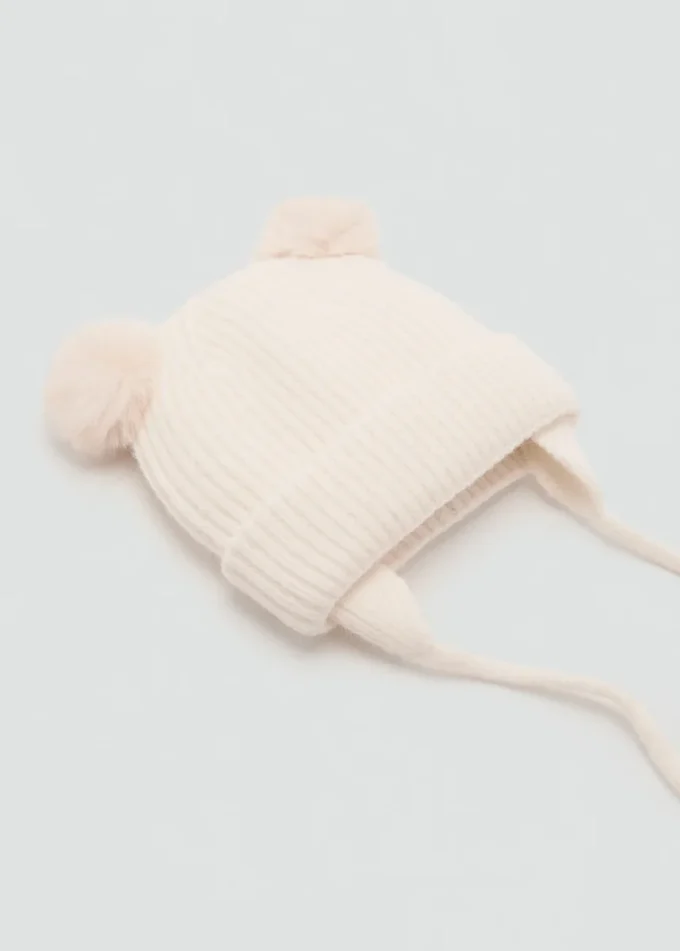 Strickmütze mit Bommel Strickmütze mit Bommel