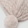 Strickmütze mit Bommel Strickmütze mit Bommel
