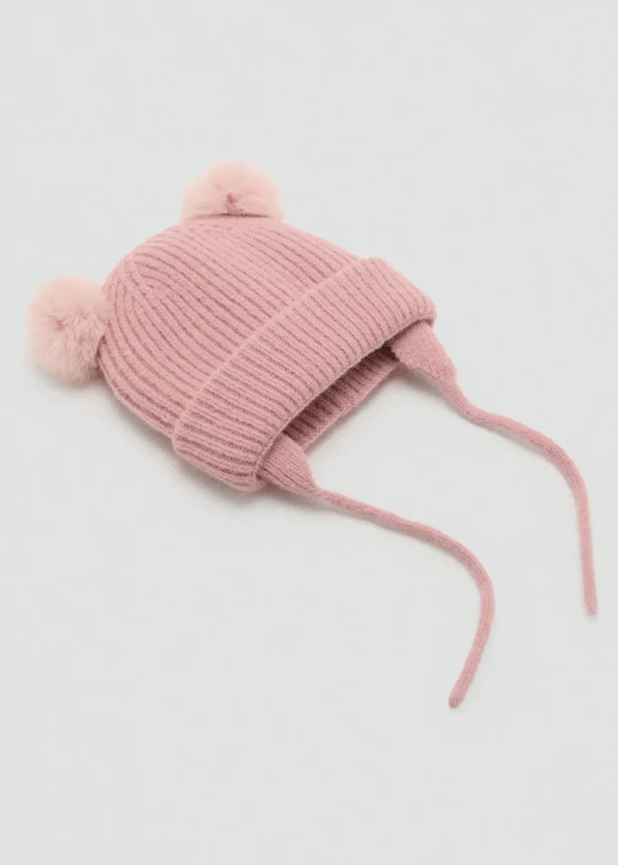 Strickmütze mit Bommel Strickmütze mit Bommel