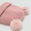 Strickmütze mit Bommel Strickmütze mit Bommel