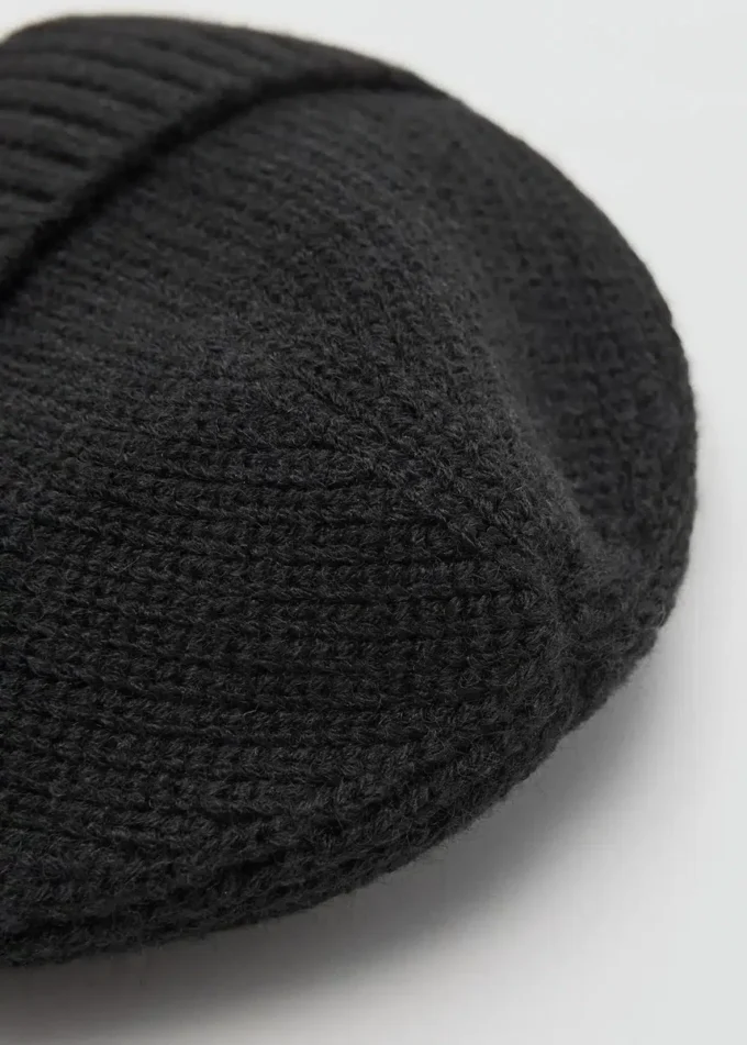 Strickmütze mit Umschlag Strickmütze mit Umschlag