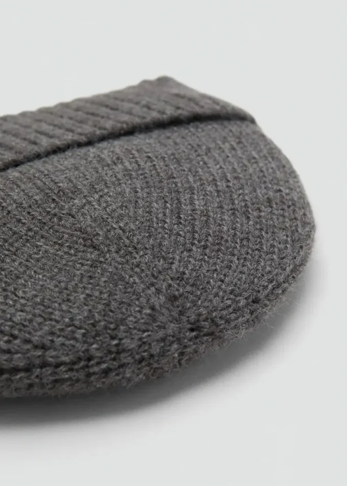 Strickmütze mit Umschlag Strickmütze mit Umschlag