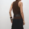 Strickoberteil mit V-Ausschnitt Strickoberteil mit V-Ausschnitt