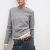 Strickpullover aus Wollmischung