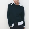 Strickpullover aus Wollmischung