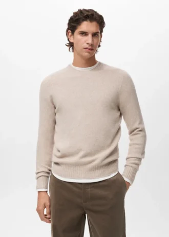 Strickpullover aus Wollmischung