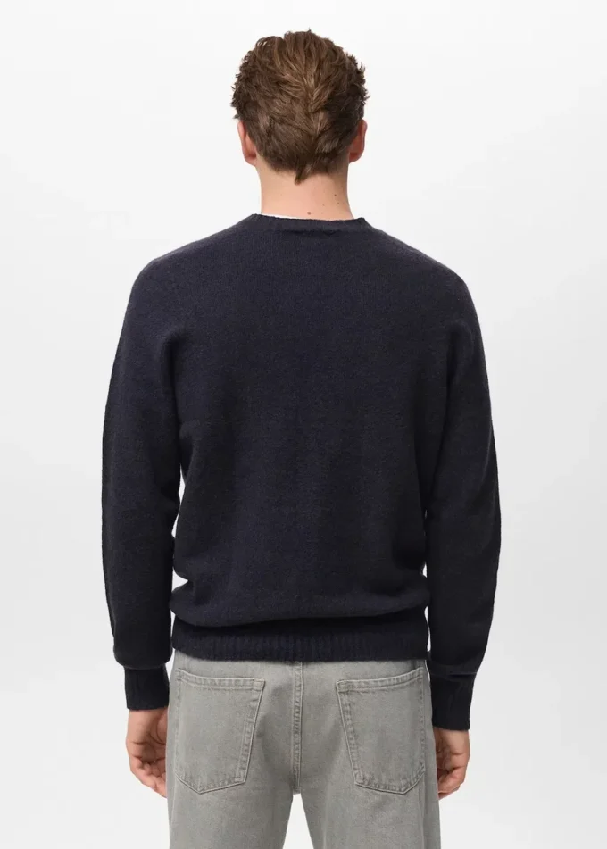 Strickpullover aus Wollmischung