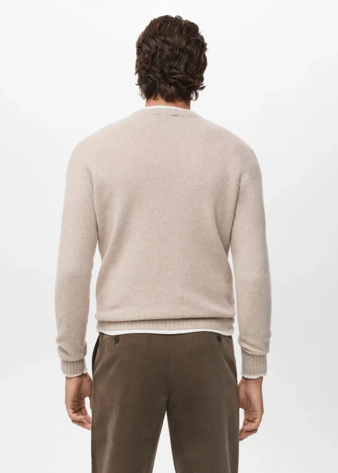 Strickpullover aus Wollmischung