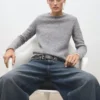 Strickpullover aus Wollmischung
