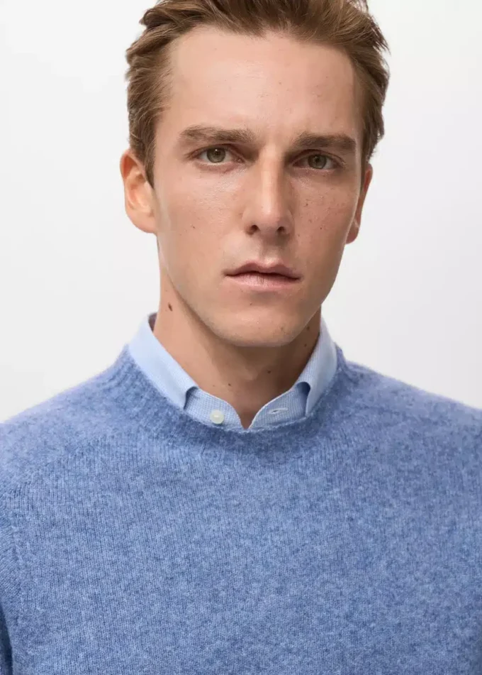 Strickpullover aus Wollmischung