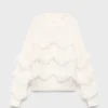 Strickpullover mit Fransen