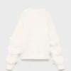 Strickpullover mit Fransen