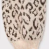 Strickpullover mit Leopardenmuster
