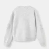 Strickpullover mit Pailletten