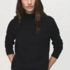 Strickpullover mit Perkins-Ausschnitt
