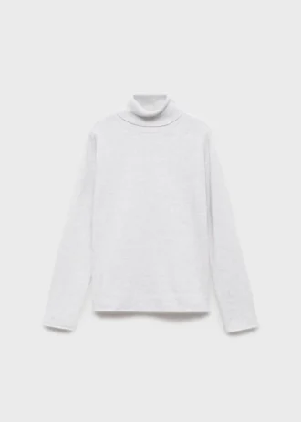 Strickpullover mit Rollkragen