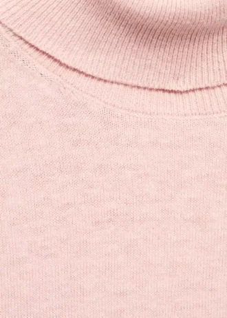 Strickpullover mit Rollkragen
