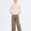 Strickpullover mit Rollkragen