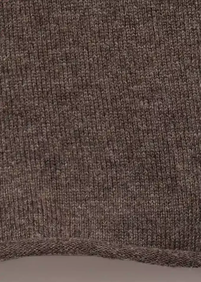 Strickpullover mit Rollkragen