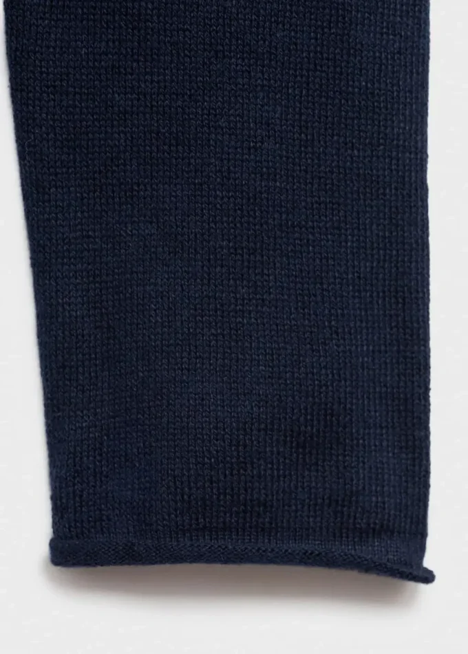 Strickpullover mit Rollkragen