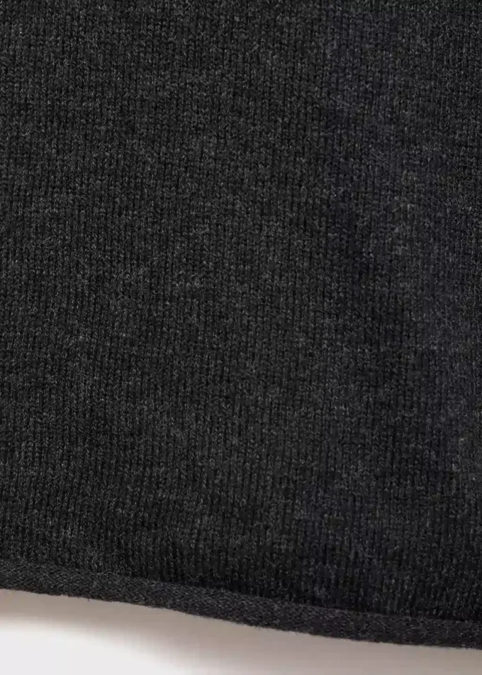 Strickpullover mit Rollkragen