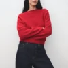 Strickpullover mit Rundhalsausschnitt