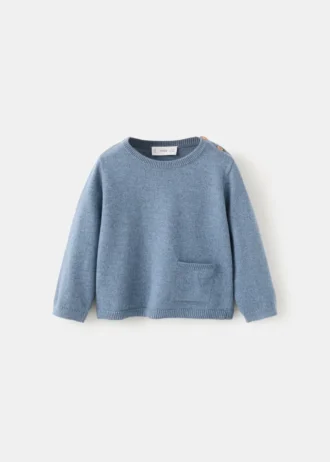 Strickpullover mit Tasche Strickpullover mit Tasche