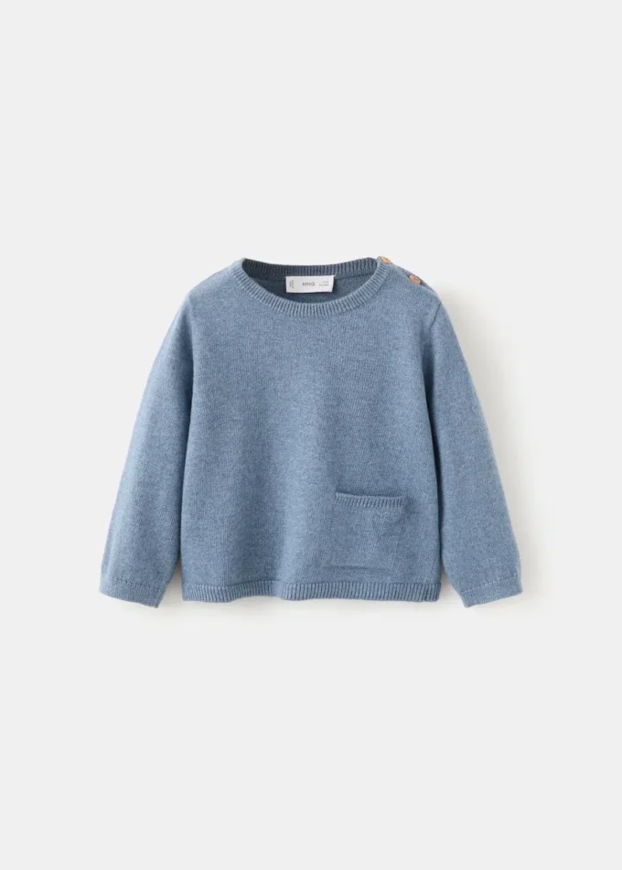 Strickpullover mit Tasche Strickpullover mit Tasche