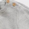 Strickpullover mit Tasche