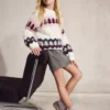 Strickpullover mit Weihnachtsmotiv