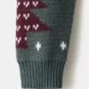 Strickpullover mit Weihnachtsmotiv