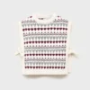 Strickweste mit Herzmuster Strickweste mit Herzmuster