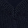 Strickweste mit V-Ausschnitt