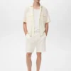 Strukturierte Strick-Shorts Strukturierte Strick-Shorts
